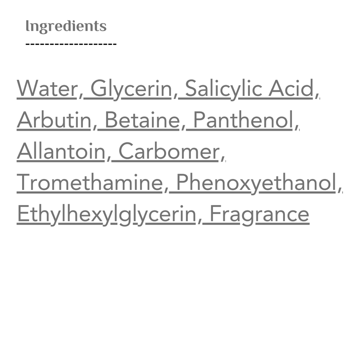 APLB Salicylic Acid BHA Arbutin Facial Cream - 55ml | اي بي ال بي كريم للوجه بالسالسيليك اسيد والاربوتين - 55 مل