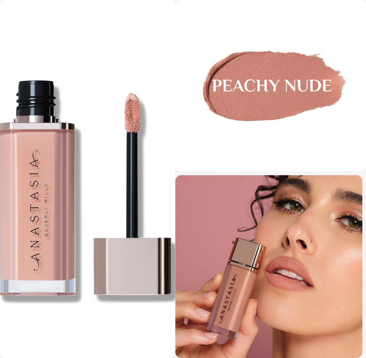 Anastasia Beverly Hills Lip Velvet Liquid Lipstick - 3.5g | أنستازيا بيڤرلي هيلز – أحمر شفاه سائل بلِب فيلفت – 3.5 غرام