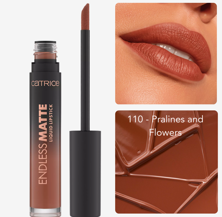 Catrice Endless Matte Liquid Lipstick - 4.5 ml | أحمر شفاه سائل كاتريس إندلس مات– 4.5 مل