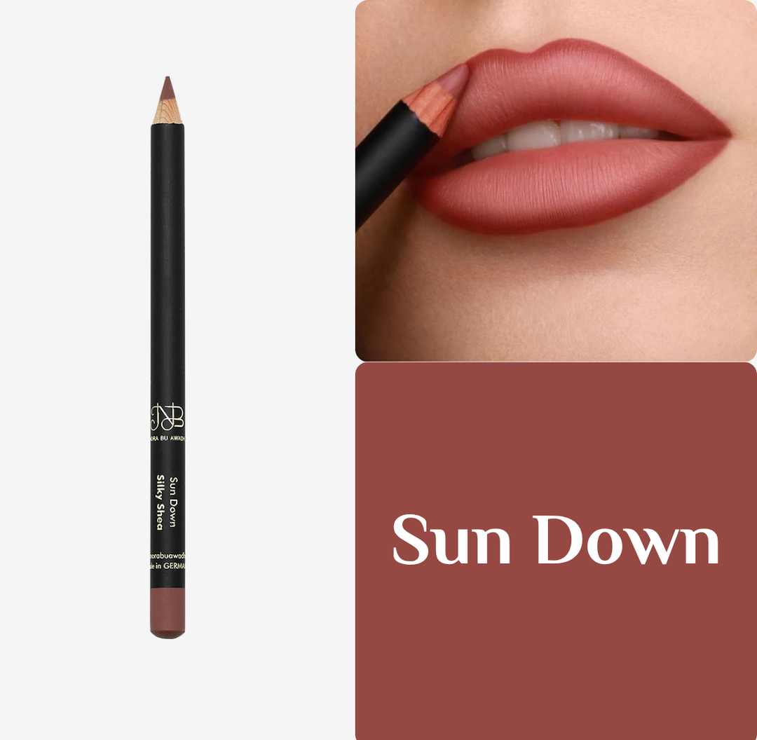 Nora Bo Awadh Lip Liner Made In Czech Republic - 1,14g | نوره بو عوض قلم تحديد الشفاه - 1.14 غ