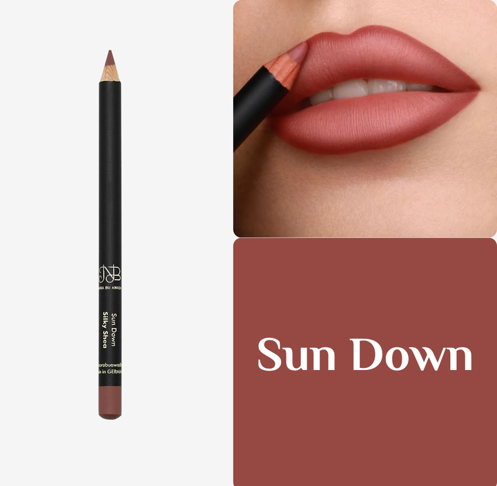 Nora Bo Awadh Lip Liner Made In Czech Republic - 1,14g | نوره بو عوض قلم تحديد الشفاه - 1.14 غ