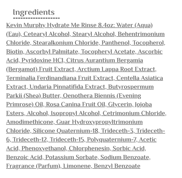 Kevin.Murphy Illuminate Hydrate Kit | كيفن مورفي مجموعة العناية بالشعر الجاف والباهت