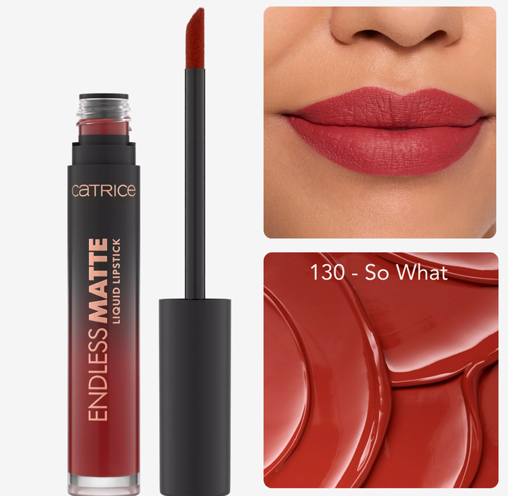 Catrice Endless Matte Liquid Lipstick - 4.5 ml | أحمر شفاه سائل كاتريس إندلس مات– 4.5 مل