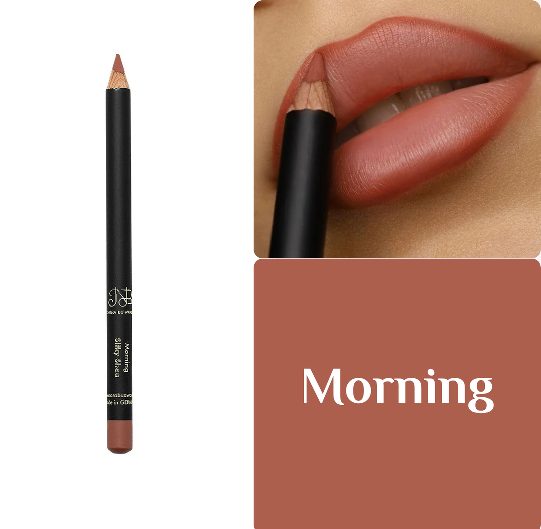 Nora Bo Awadh Lip Liner Made In Czech Republic - 1,14g | نوره بو عوض قلم تحديد الشفاه - 1.14 غ