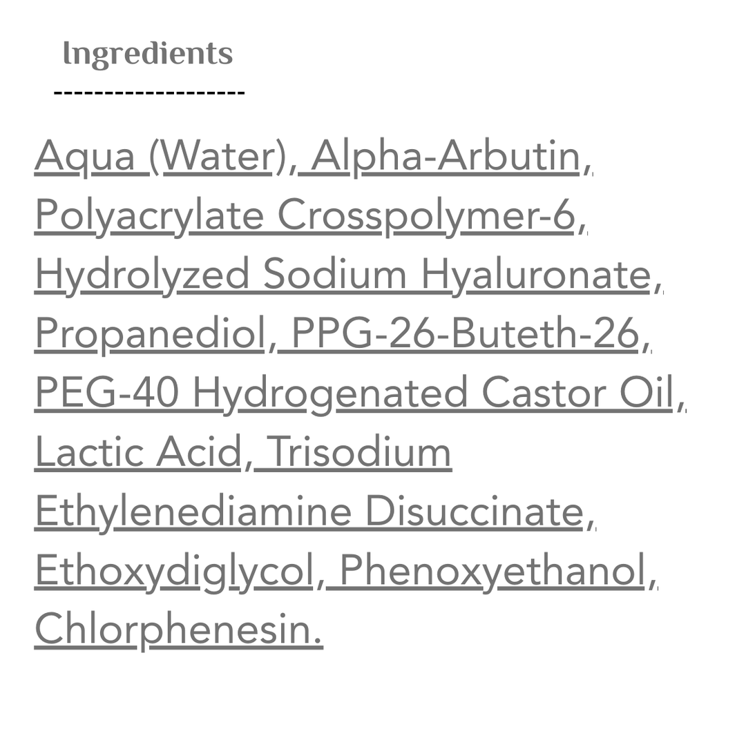 The Ordinary Alpha Arbutin 2% + HA - 60ml | ذا اورديناري سيروم ألفا أربوتين وهيالورونيك اسيد - 60 مل