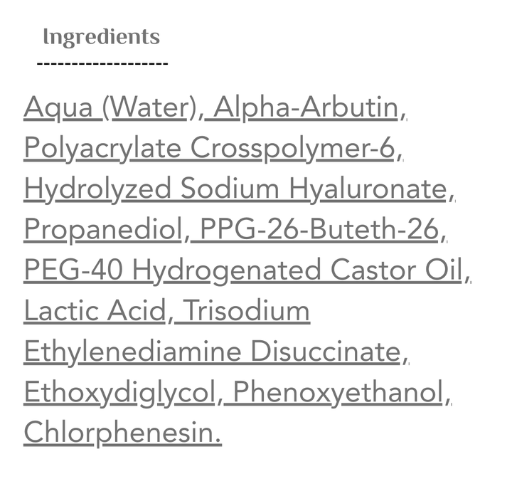 The Ordinary Alpha Arbutin 2% + HA - 60ml | ذا اورديناري سيروم ألفا أربوتين وهيالورونيك اسيد - 60 مل