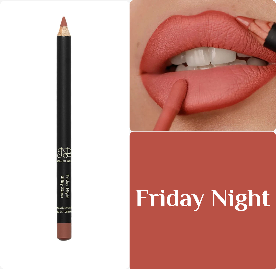 Nora Bo Awadh Lip Liner Made In Czech Republic - 1,14g | نوره بو عوض قلم تحديد الشفاه - 1.14 غ