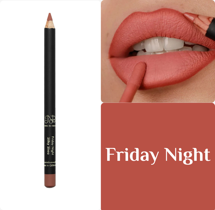 Nora Bo Awadh Lip Liner Made In Czech Republic - 1,14g | نوره بو عوض قلم تحديد الشفاه - 1.14 غ