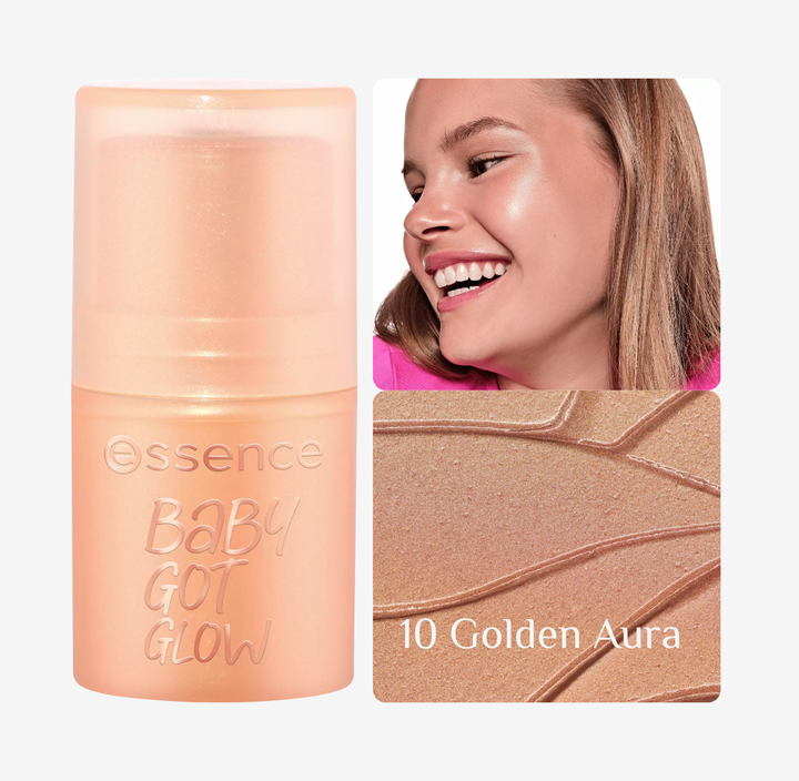 Essence Baby Got Glow Highlighter Stick - 5,5g | إيسنس بيبي جوت جلو  هايلايتر –5.5 جم