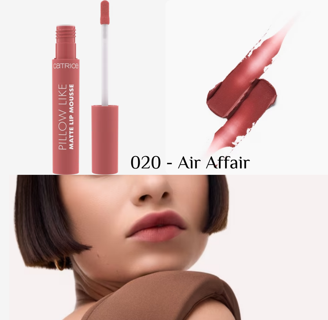 Catrice Pillow Like Matte Lip Mousse Long Lasting Matte 2.8 ml| كاتريس أحمر شفاه بملمس موس مات -2.8 مل