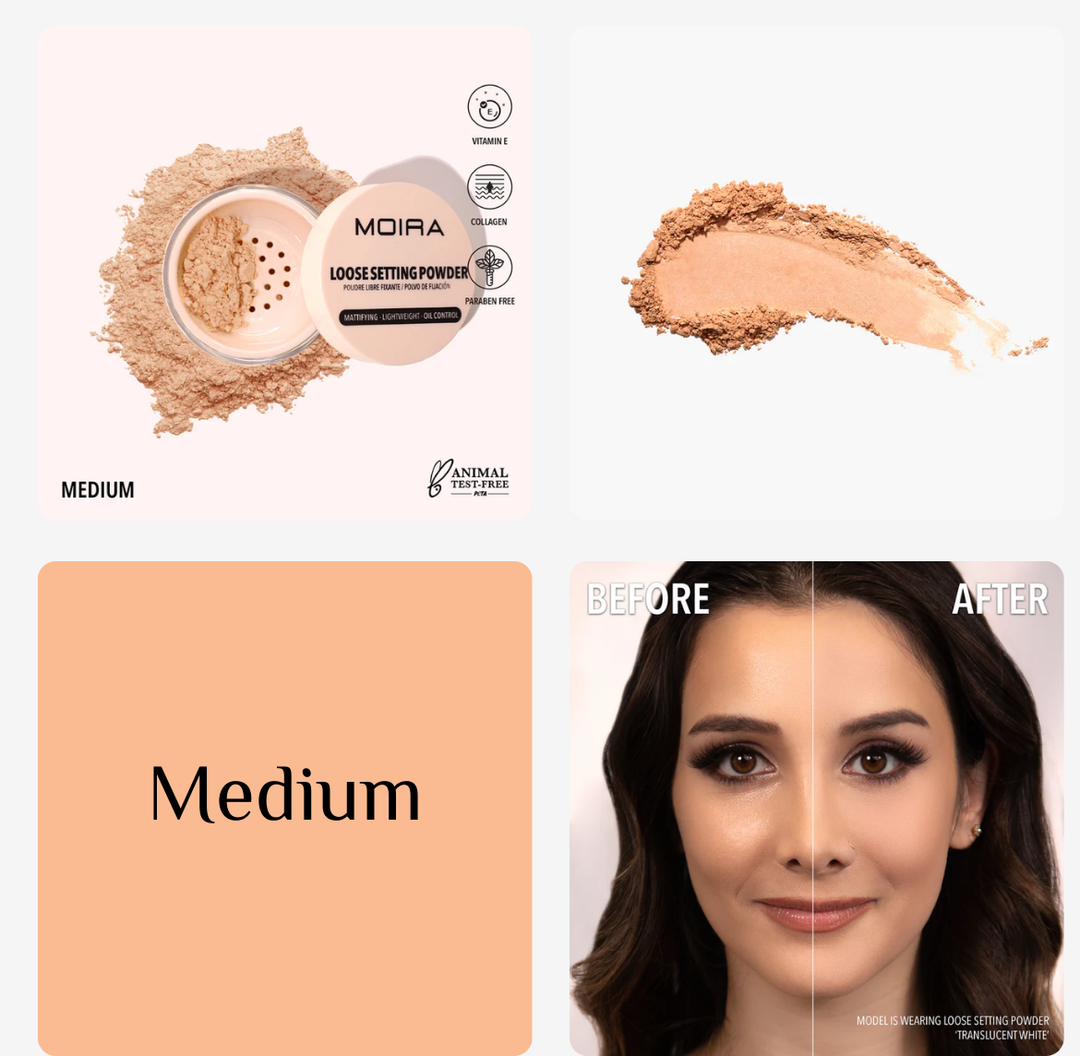 MOIRA Loose Setting Powder - 6 g | مويرا لوس باودر - 6 غ