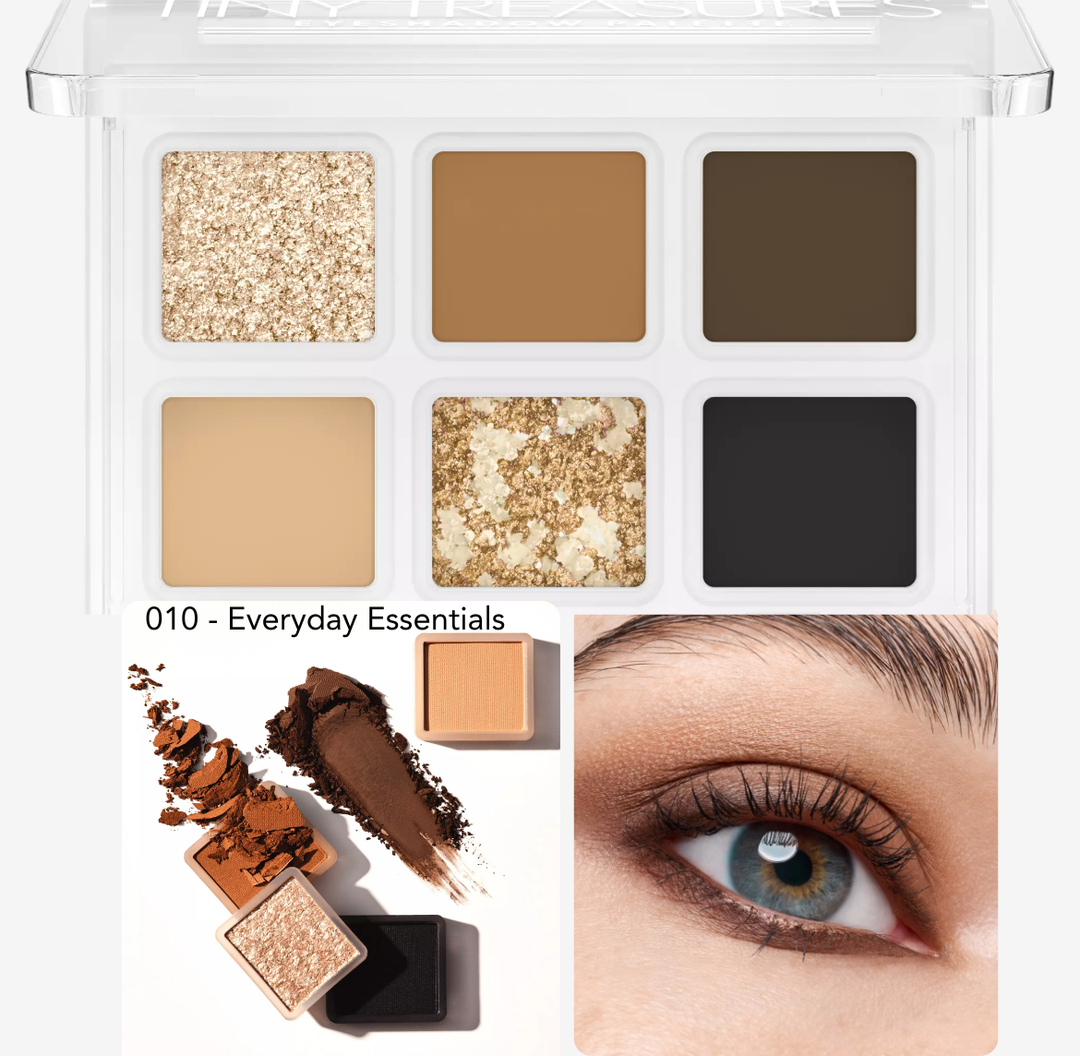 Catrice Tiny Treasures Eyeshadow Palette - 4.2 ml | كاتريس باليت ظلال عيون تيني تريجرز – 4.2 مل