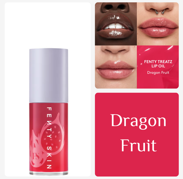 Fenty Beauty Treatz Hydrating Strengthening Lip Oil - 5.6ml | فينتي بيوتي زيت مرطب للشفاه مع لون - 5.6 مل