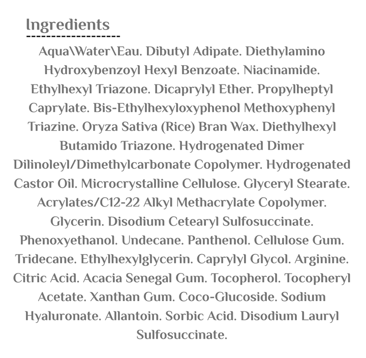 Gosh Skin Care SPF50 High Protection - 50ml | غوش واقي شمس للعناية بالبشرة بعامل حماية SPF50 – حماية عالية – 50 مل