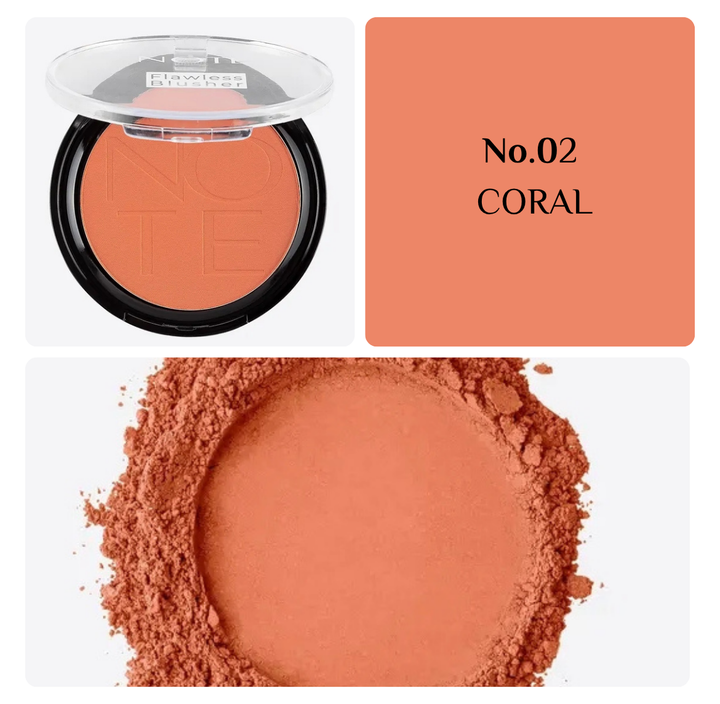 NOTE Flawless Blusher - 10g | نوت بلاش فلوليس - 10 غ
