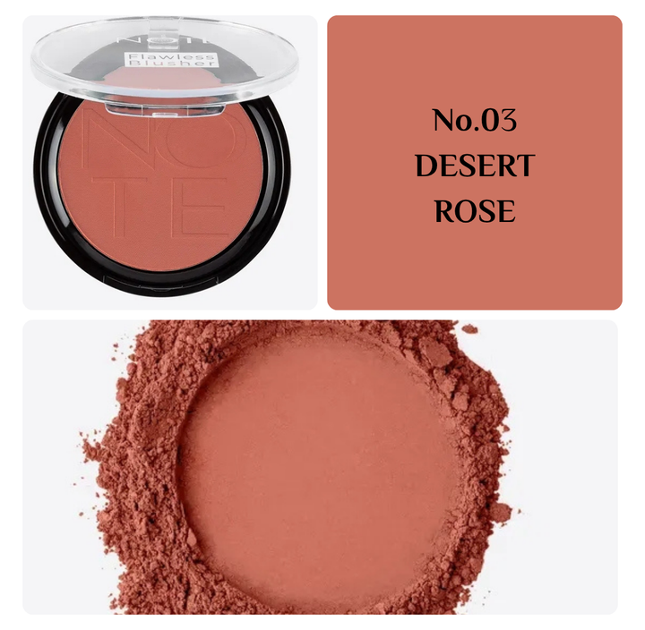 NOTE Flawless Blusher - 10g | نوت بلاش فلوليس - 10 غ