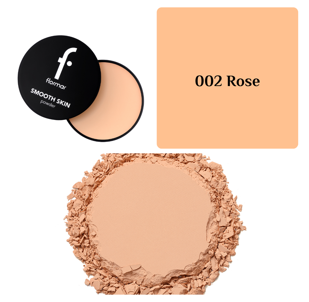 Flormar Smooth Skin Powder - 17g | فلورمار بودرة مضغوطة - 17 غرام