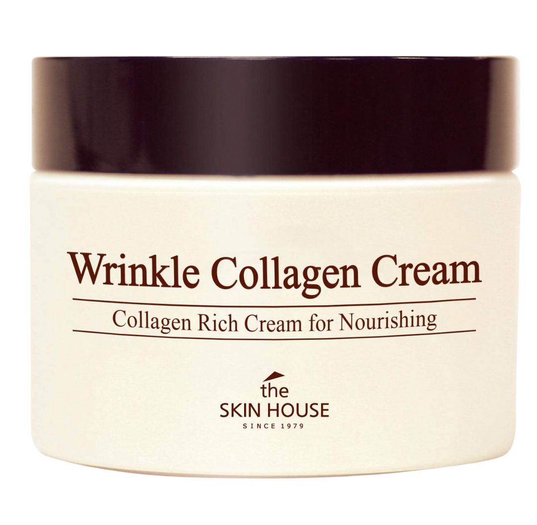 the SKIN HOUSE Wrinkle Collagen Cream - 50 ml | كريم ذا سكين هاوس للتجاعيد بالكولاجين – 50 مل