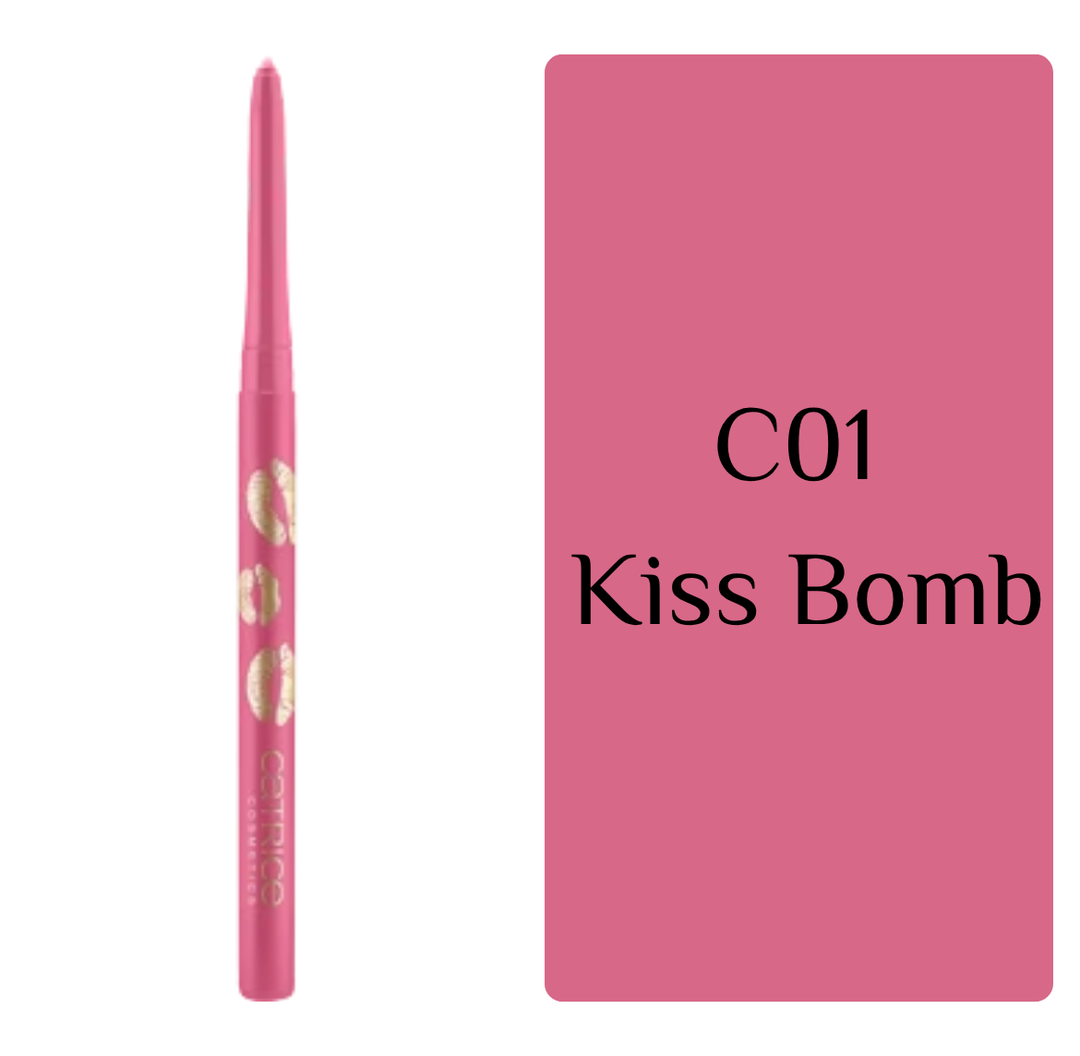 Catrice Kiss & Glow Plumping Lip Liner - 0.35 g | كاتريس قلم تحديد الشفاه كيس اند غلو - 0.35 غ