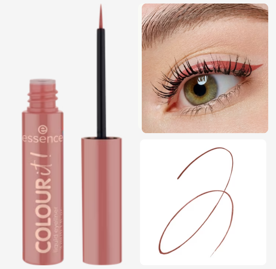 Essence Colour it ! Liquid Eyeliner -  3ml | ايسنس ايلاينر سائل - 3 مل