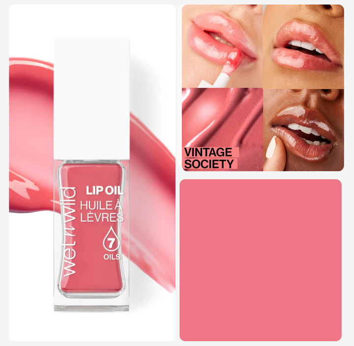 Wet n wild Lip Oil Huile Alevres - 7.11 ml | ويت ان وايلد غلوس للشفاه غني بالزيوت - 7.11 مل