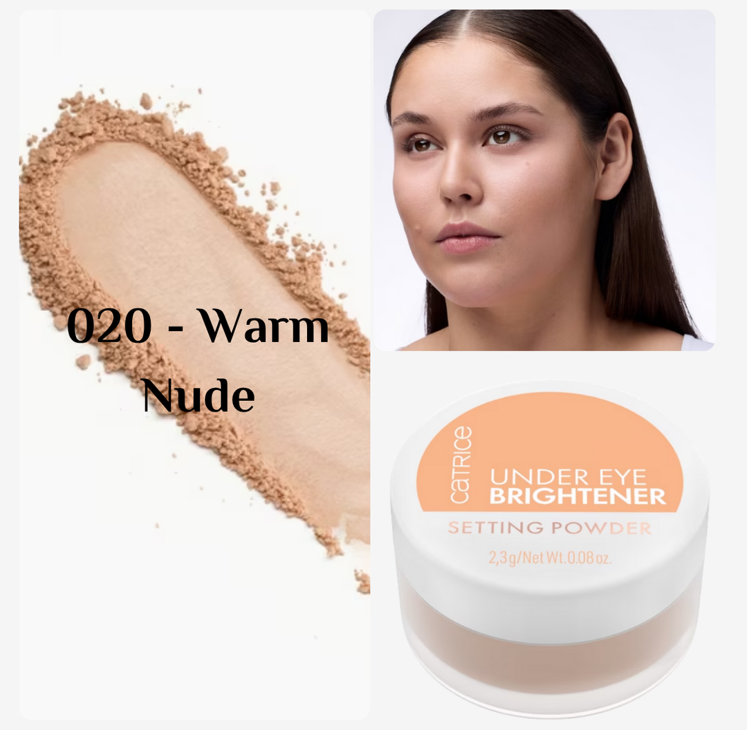 Catrice Under Eye Brightener Setting Powder - 2.3g | كاتريس بودرة تثبيت تحت العين - 2.3 غرام