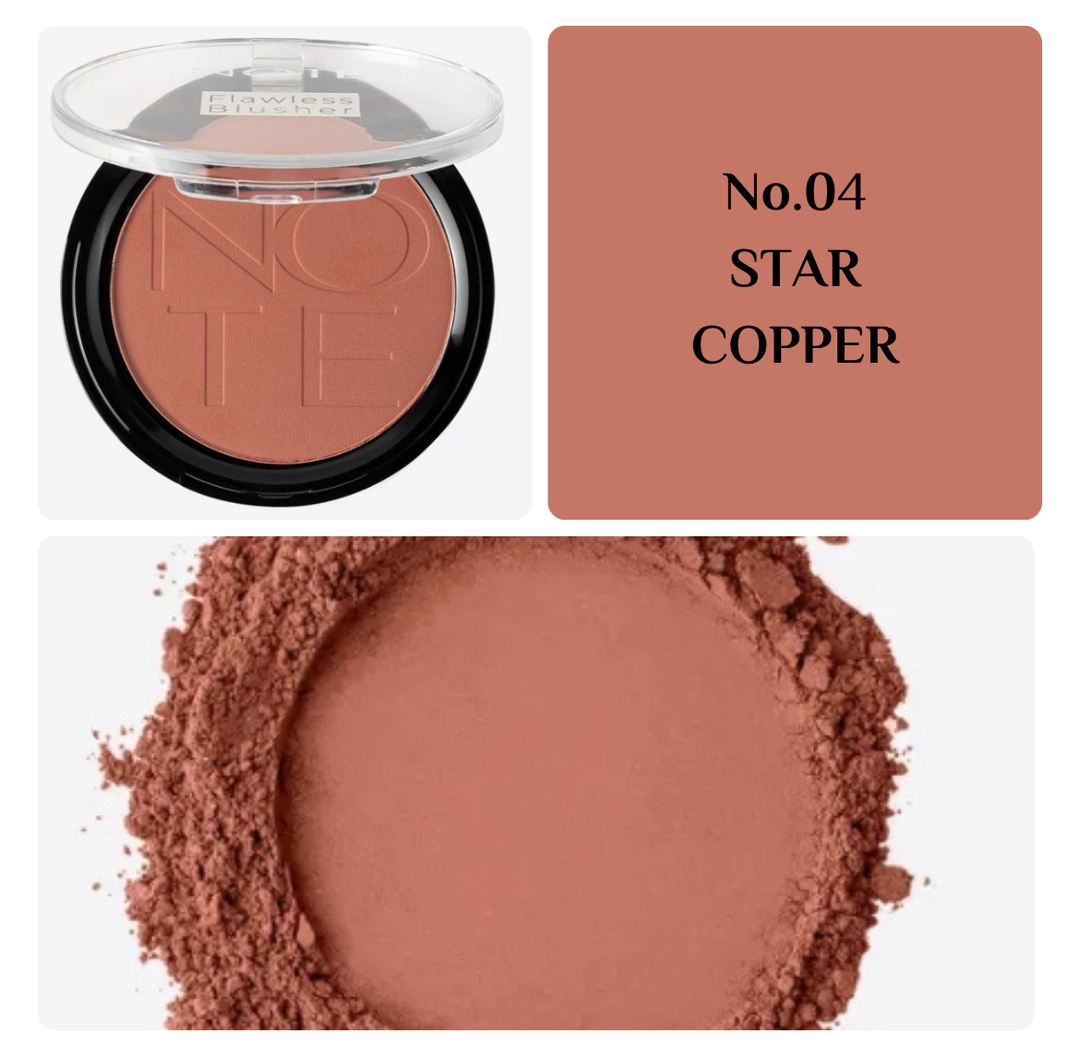 NOTE Flawless Blusher - 10g | نوت بلاش فلوليس - 10 غ