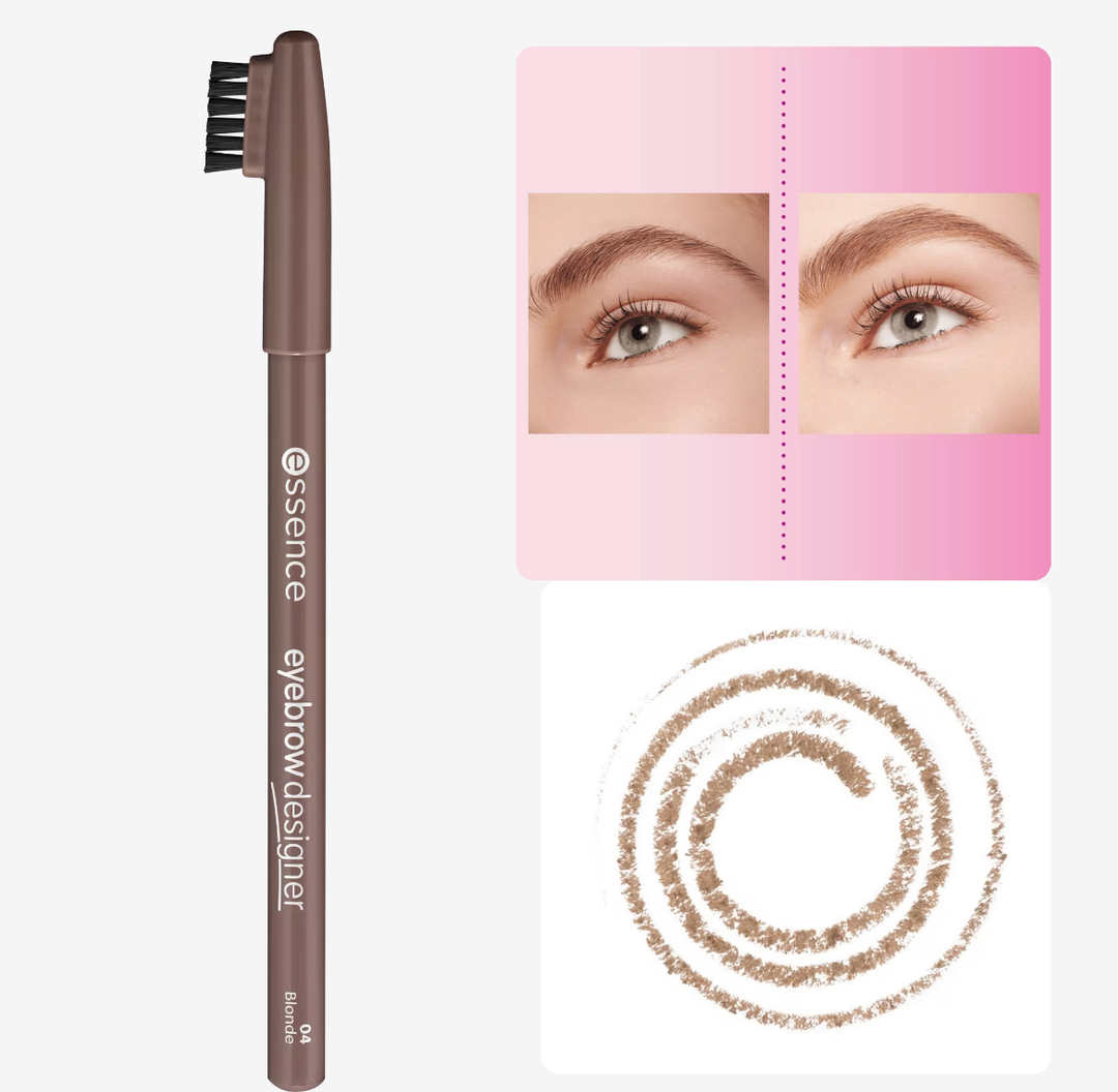 Essence Eyebrow Designer & Brow Lifting Gel offer | عرض إيسنس قلم تحديد الحواجب + جل تصفيف الحواجب