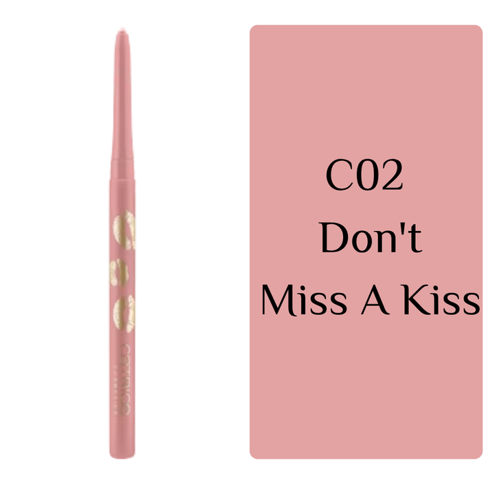 Catrice Kiss & Glow Plumping Lip Liner - 0.35 g | كاتريس قلم تحديد الشفاه كيس اند غلو - 0.35 غ