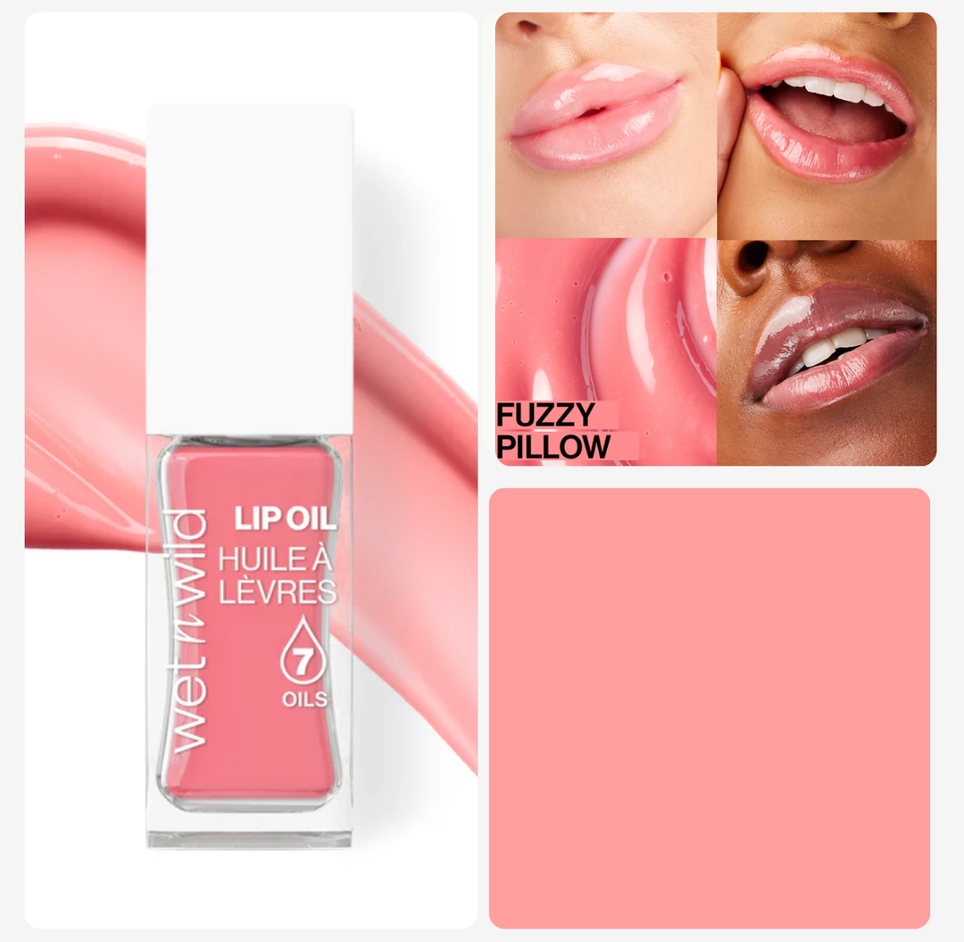 Wet n wild Lip Oil Huile Alevres - 7.11 ml | ويت ان وايلد غلوس للشفاه غني بالزيوت - 7.11 مل