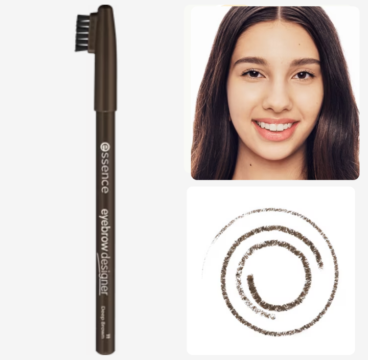 Essence Eyebrow Designer | ايسنس قلم ممشط للحواجب