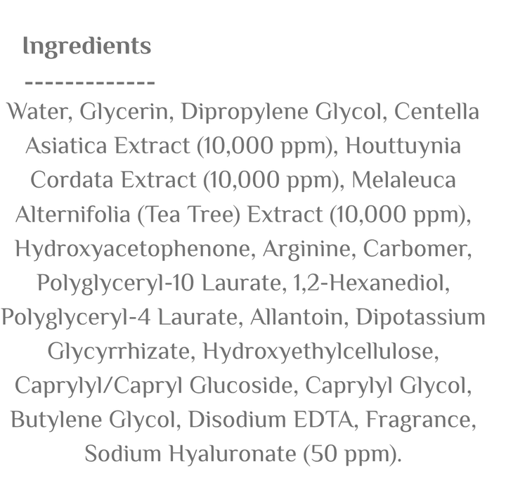 MARY & MAY Cica Houttuynia Tea Tree Calming Mask 400 g | ماسك مهدئ من ماري أند ماي بسكا هوتتونيا وزيت شجرة الشاي – 400 جم