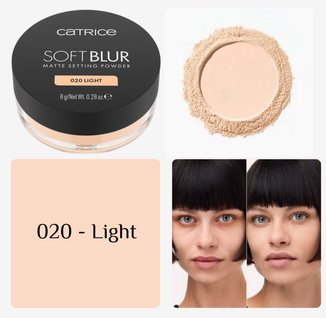 Catrice Soft Blur Matte Setting Powder - 8g | كاتريس بودرة تثبيت مات - 8غ