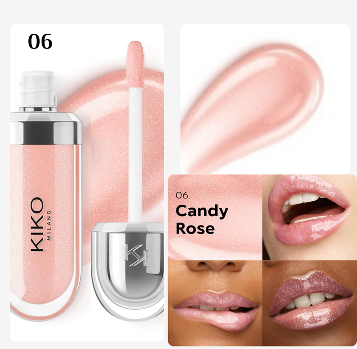 KIKO 3D Hydra Lip Gloss - 6.5ml | كيكو غلوس مرطب للشفاه - 6.5 مل