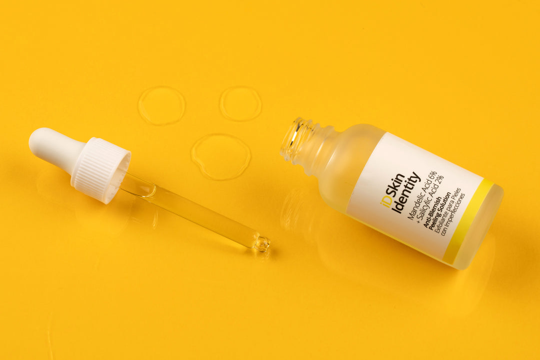 iD Skin Identity mandelic acid 6% + salicylic acid 2% - 30ml | اي دي سكين مقشر مضاد لعيوب البشرة - حمض الماندليك 6% + حمض الساليسيليك 2% - 30 مل