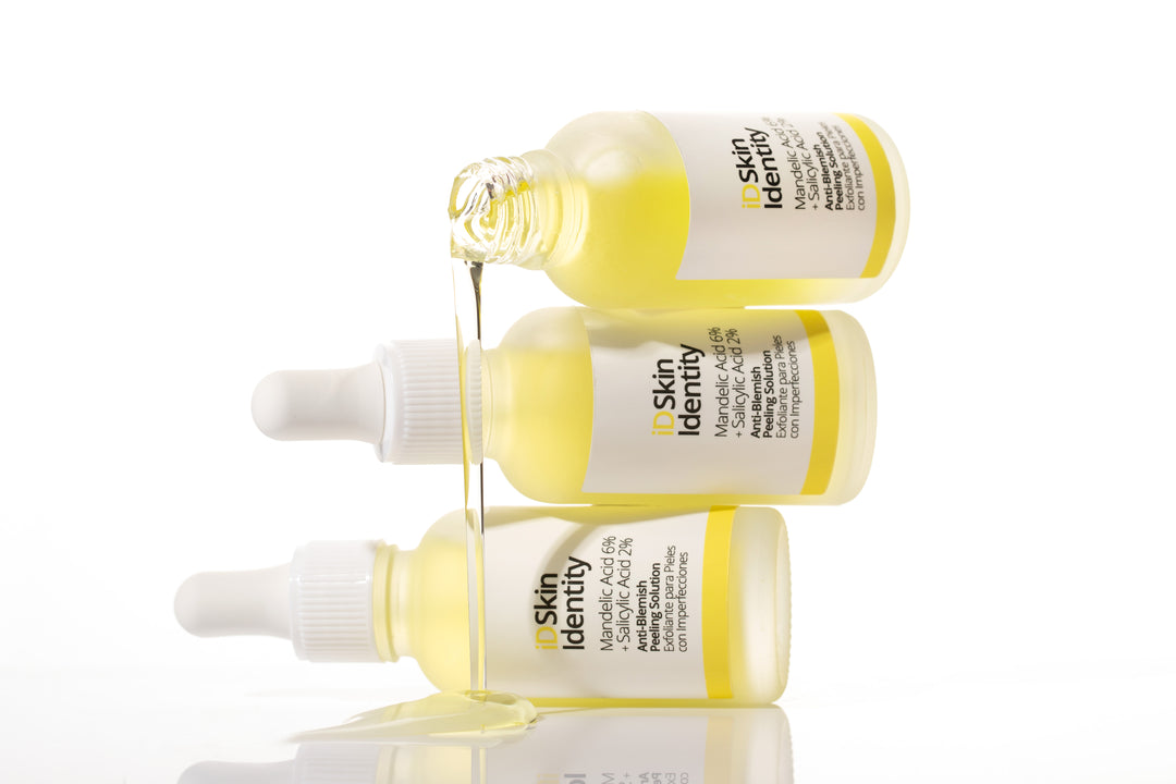 iD Skin Identity mandelic acid 6% + salicylic acid 2% - 30ml | اي دي سكين مقشر مضاد لعيوب البشرة - حمض الماندليك 6% + حمض الساليسيليك 2% - 30 مل