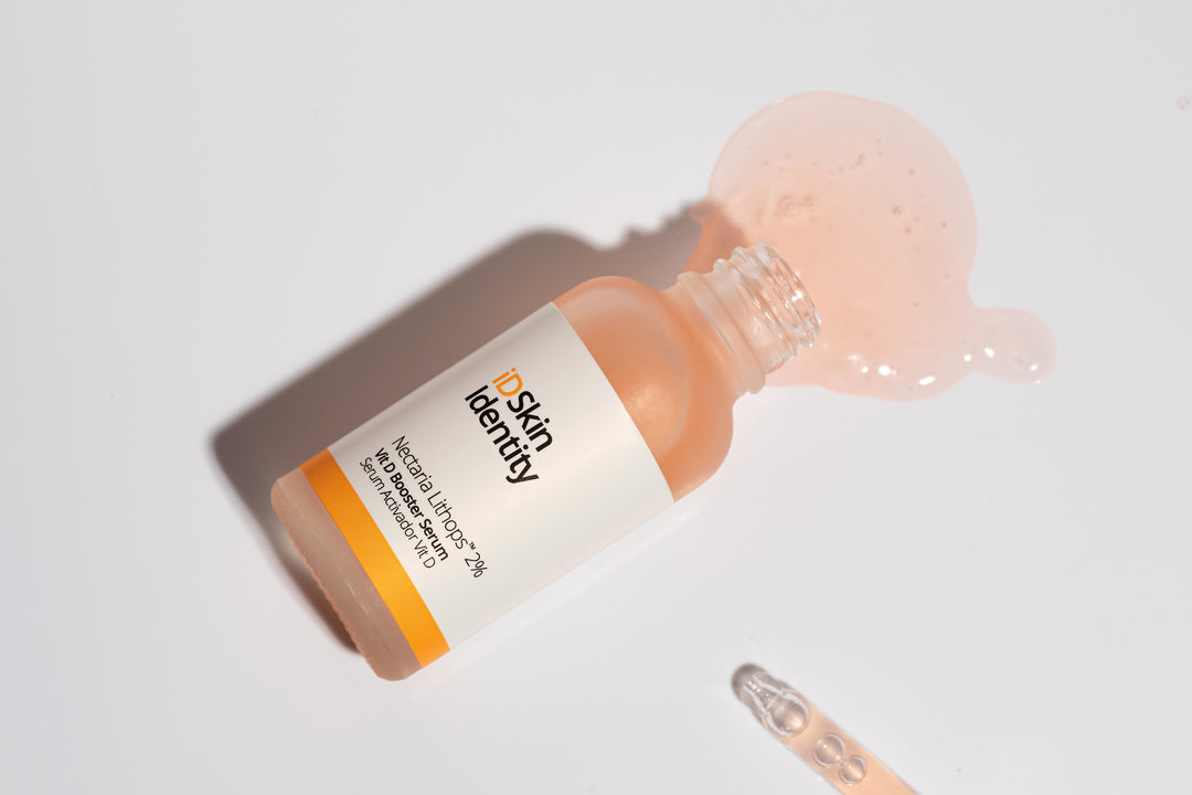 iD Skin Identity 2% Nectarina Lithops Serum - 30ml | اي دي سكين سيروم مُعزَّر  لفيتامين D - نكتاريا ليثوبس 2% - 30 مل