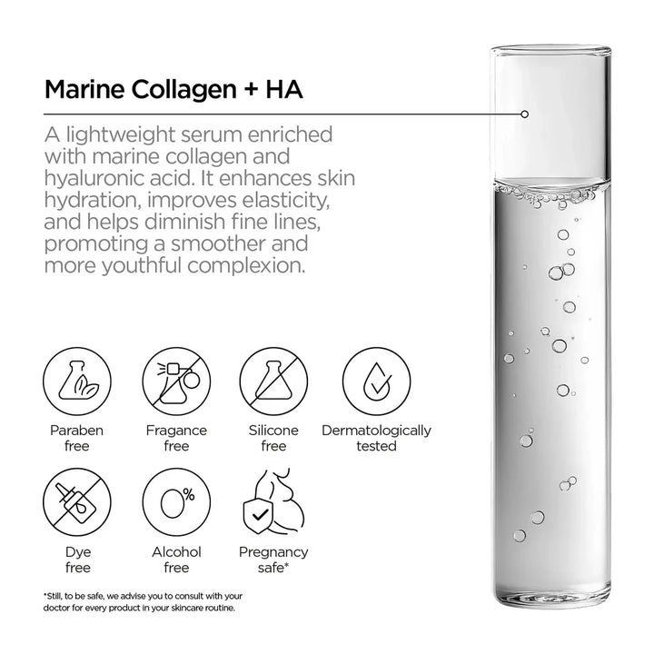 REVOX Just Marine Collagen +Ha - 30ml |  ريفوكس سيروم الكولاجين والهيالورنيك اسيد -30 مل