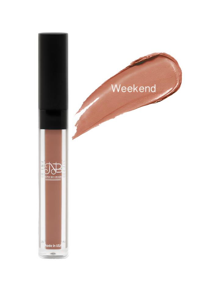 Nora Bo Awadh WaterProof Liquid Lipstick - 5.1ml | نوره بو عوض أحمر شفاه سائل ضد الماء - 5.1 مل