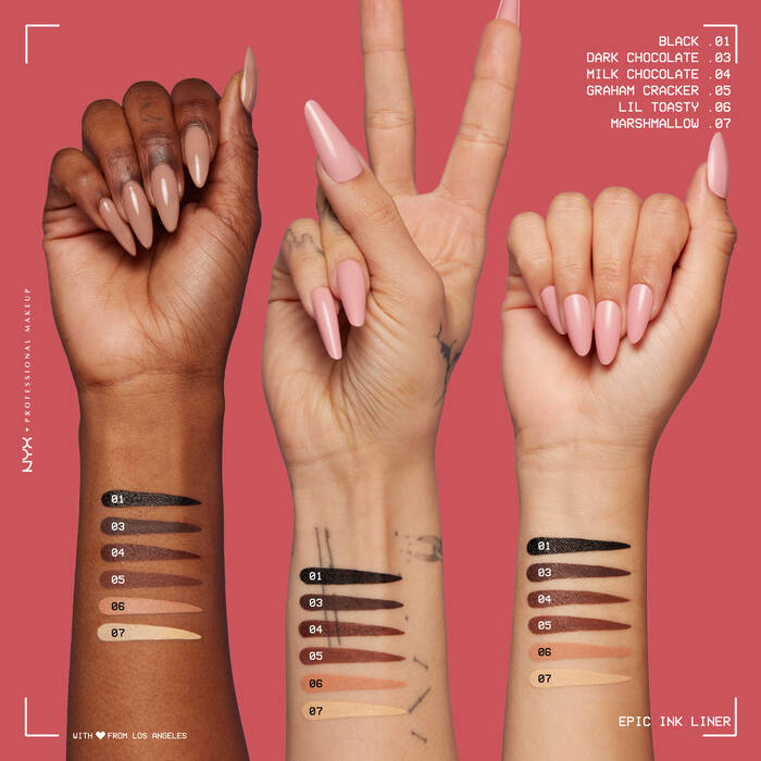 NYX Professional Makeup Epic Ink Liner - 1ml | ان واي اكس اي لاينر - 1 مل