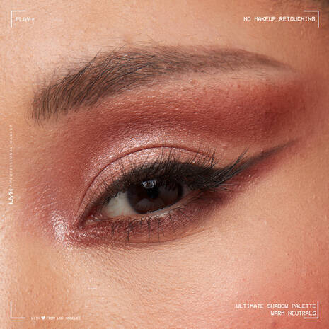 NYX Ultimate  Warm Neutrals Shadow Palette - 0.8g | ان واي اكس باليت اي شادو - 0.8 غ