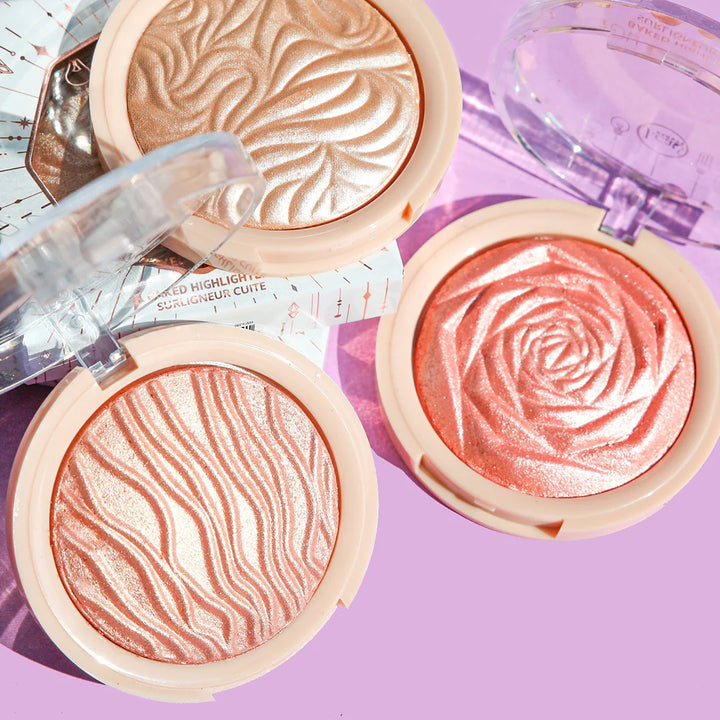 J. Cat You Glow Girl Baked Highlighter - 8.5g| جي كات هايلايتر   مضغوط -8.5 غرام