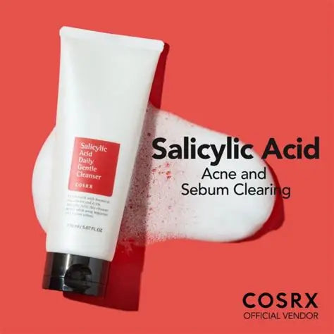 Cosrx Salicylic Acid Daily Gentle Cleanser - 150ml | كوزركس غسول يومي مع ساليسليك اسيد -150  مل