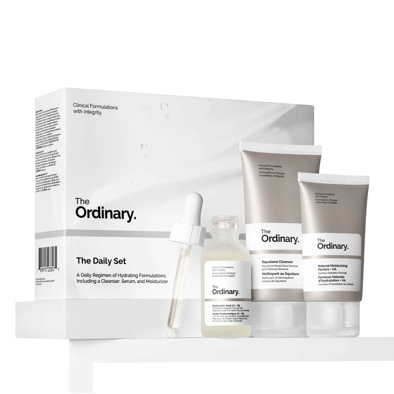 The Ordinary Daily Set (3 Pcs) |  - 3 قطغ ذا اورديناري سيت العناية بالبشرة اليومي