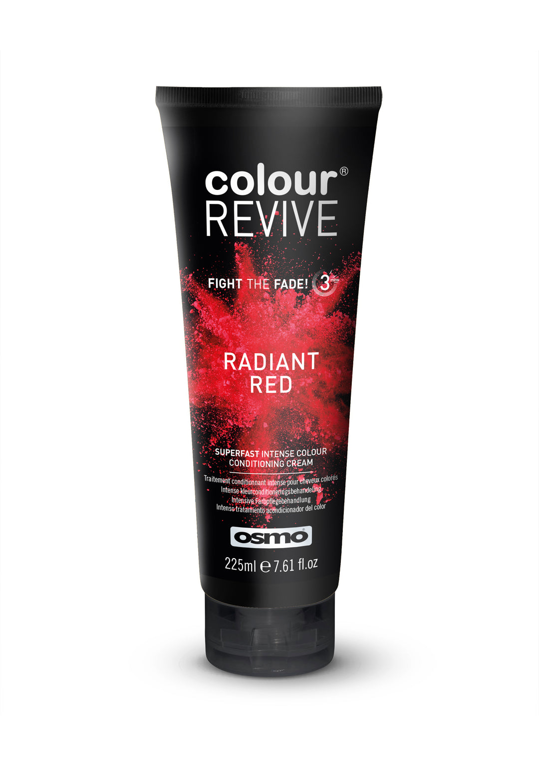 osmo Colour Revive Radiant Red Superfast Colour Conditioner - 225ml | أوزمو صبغة مؤقة باللون الأحمر - 225 مل