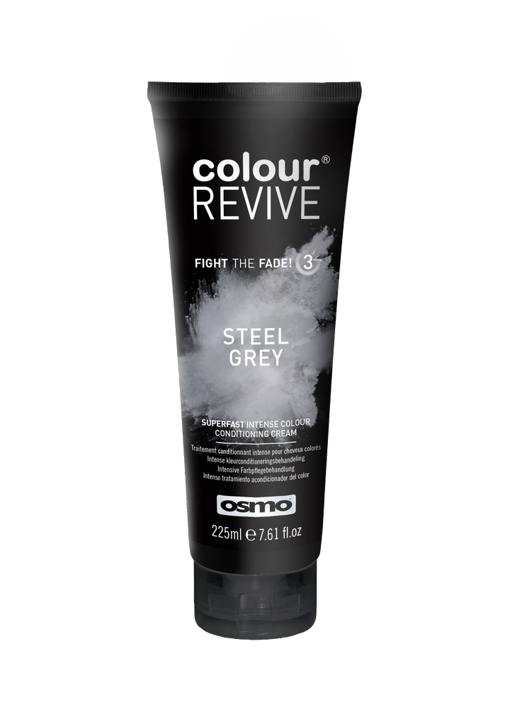 osmo Colour Revive Steel Grey Superfast Colour Conditioner - 225ml | أوزمو صبغة مؤقتة باللون الرمادي - 225 مل