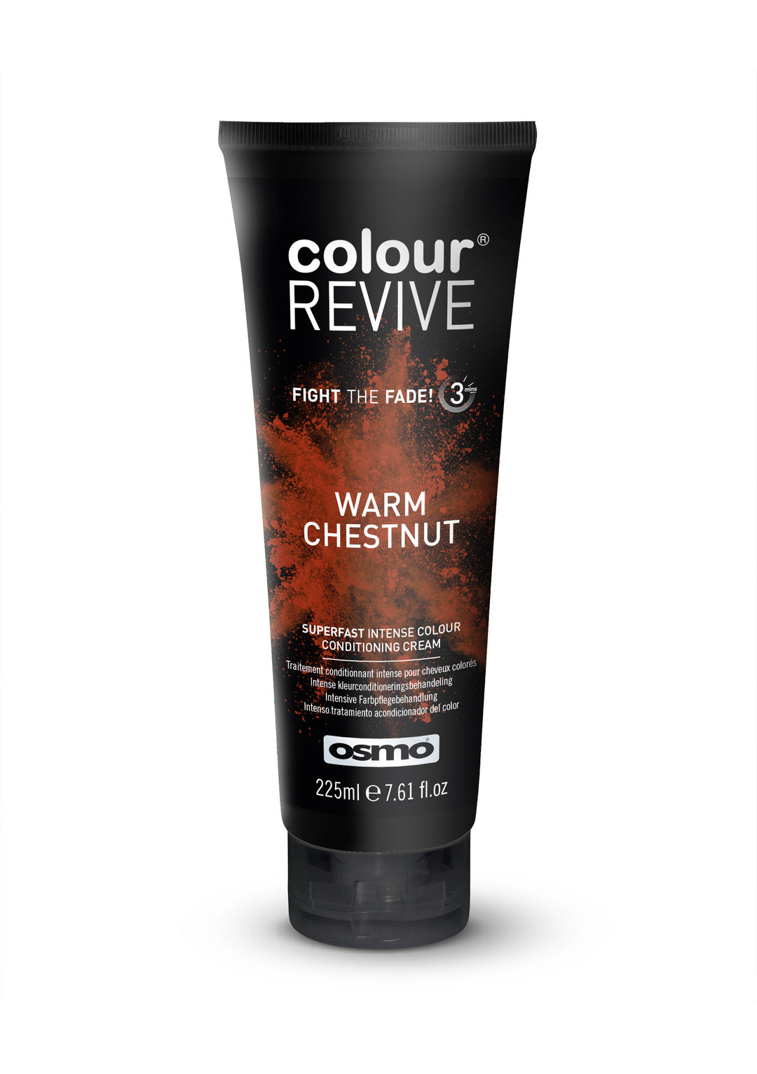 osmo Colour Revive Warm Chestnut Superfast Colour Conditioner - 225ml | أوزمو صبغة مؤقتة باللون الكستنائي - 225 مل