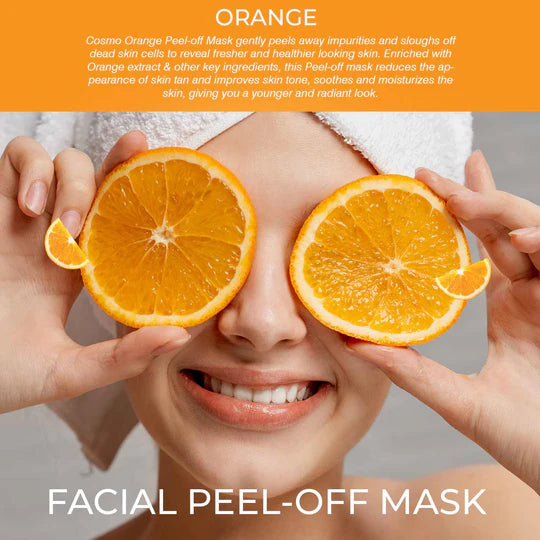 COSMO Facial Peel Off Mask Orange - 150ml | كوزمو قناع مقشر بالبرتقال - 150 مل