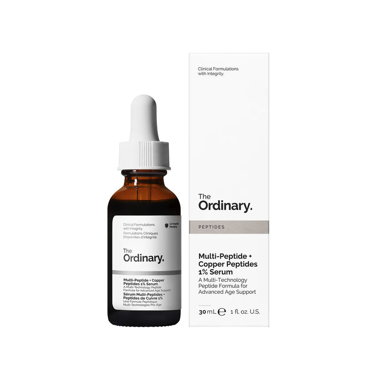 The Ordinary Multi- Peptide + Copper Peptides 1% Serum -30ml | ذا اورديناري سيروم الببتيدات والنحاس 1% - 30 مل