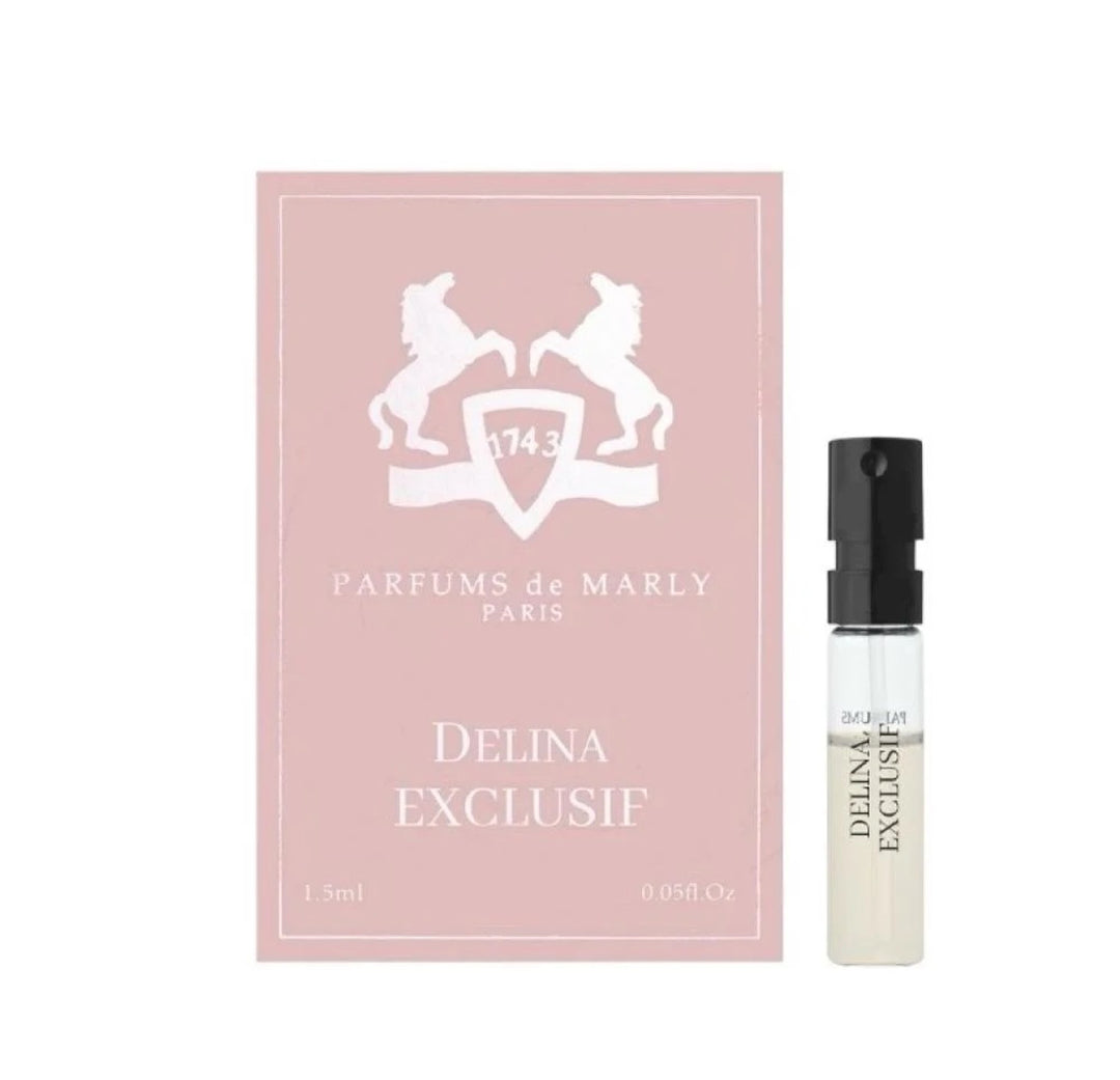 De Marly Sample Delina exclusif 1.5 ml   |  عينة عطر ديلينا اكسكلوزف  أو دو برفيوم للنساء - 1.5 مل